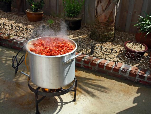 Crawfish Boil Pot & Burner