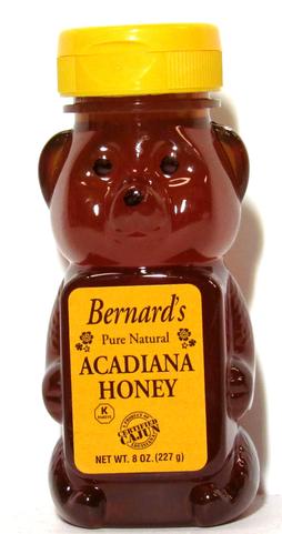 Bernard's Acadiana Honey 8 oz. bears