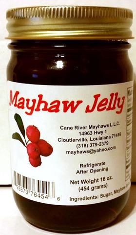Cane River Mayhaw Jelly 16 oz.