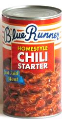 Blue Runner Homestyle Chili Starter 27 oz.