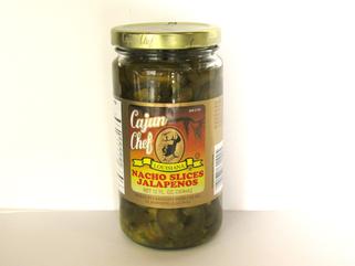 Cajun Chef Nacho Sliced Jalapenos 12 oz.