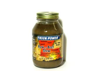 Cajun Power Pork or Beef Stew 32 oz.