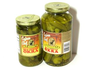 Cajun Chef Mild Pickled Okra 12 oz.