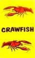 Hanging Crawfish Flags 5 ft. x 3 ft. (Vertical)