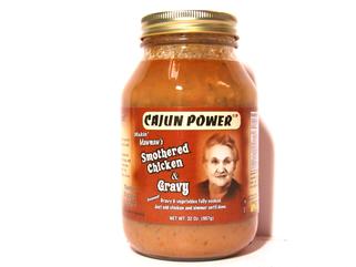 Cajun Power Smothered Chicken & Gravy 32 oz.