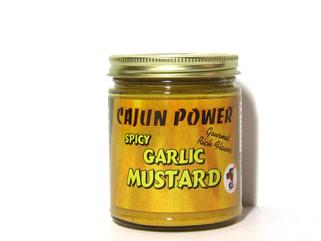 Cajun Power Spicy Garlic Mustard 9 oz.