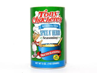 Tony Chachere's Spice N Herbs Seasoning 5 oz.