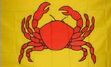 Crab Flag 3 ft x 5 ft.