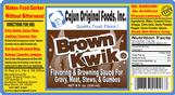 Cajun Original Brown Kwik 8 oz.